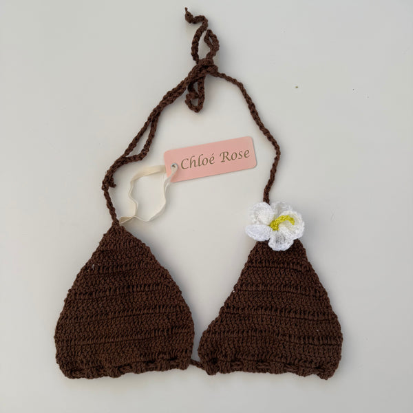 Hula Hula Triangle Top (Brown)