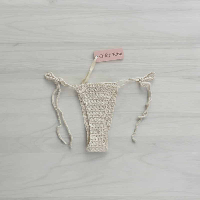 Ocean Thong Bottom (Cream)