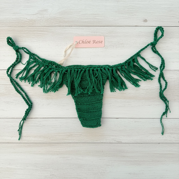Hula Hula Fringe Bottom  (Green)