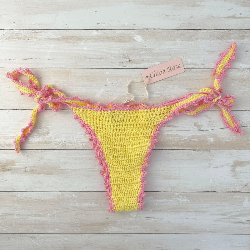 Candy Crochet Bottom (Lemon)