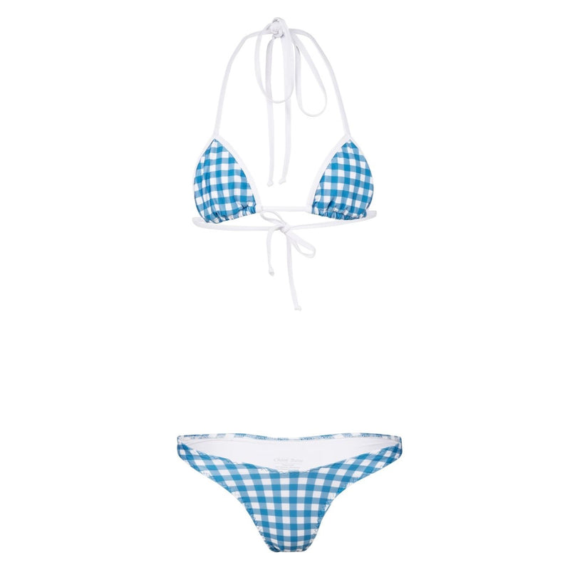 Sun-kissed Bottom in Picnic Azul